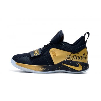 Nike PG 2.5 Midnight Navy Metallic Gold Shoes